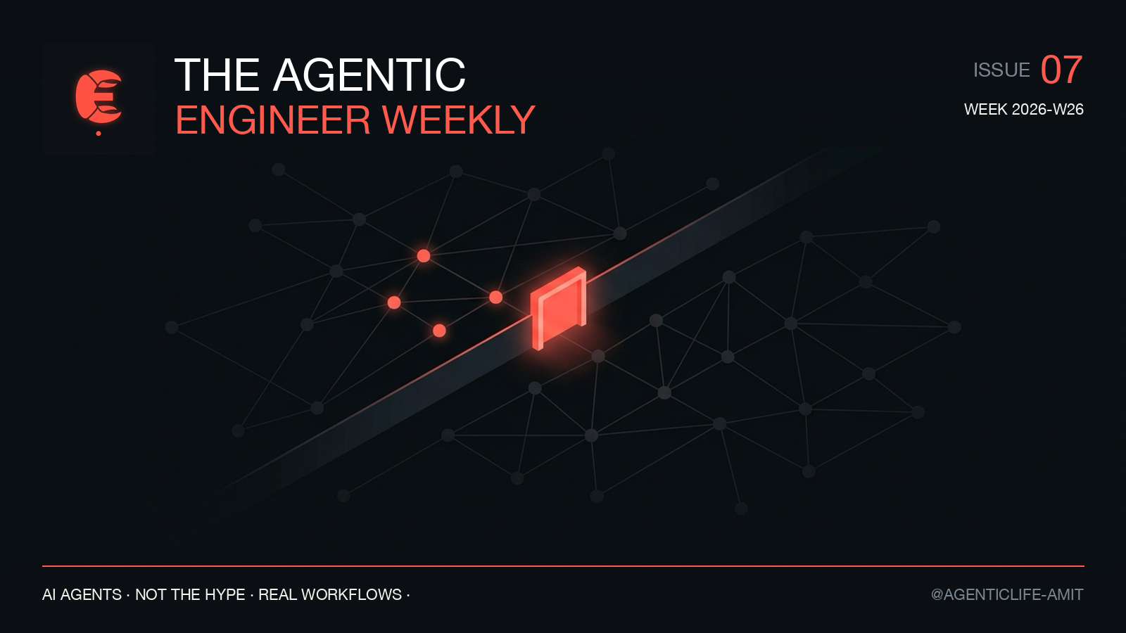 The Agentic Engineer Weekly, Issue 07: The week the model drop became a government decision