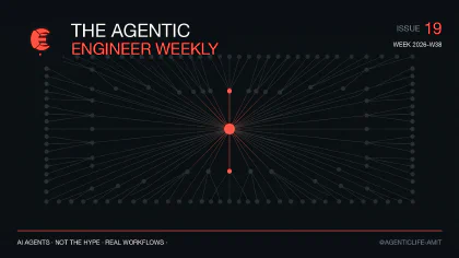 The Agentic Engineer Weekly, Issue 19: Coding agents just got a boss