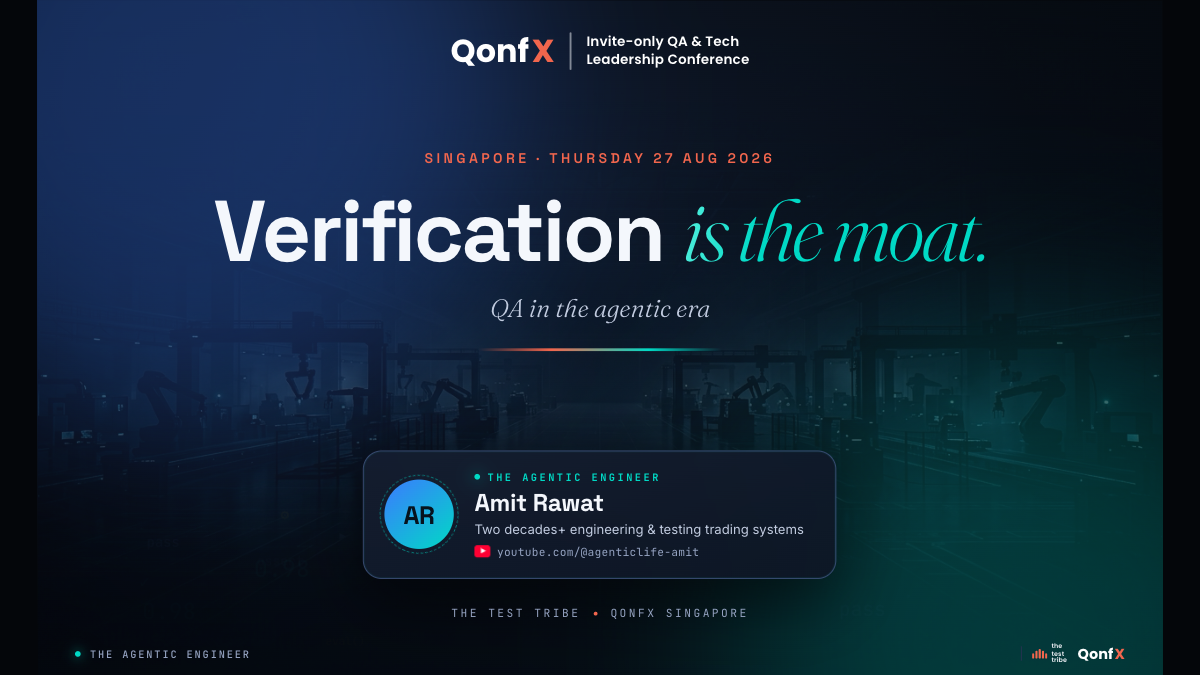 Verification Is the Moat: QA in the Agentic Era